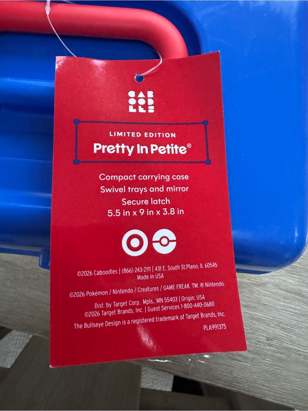 Limited Edition Compact Carrying Case - Blue